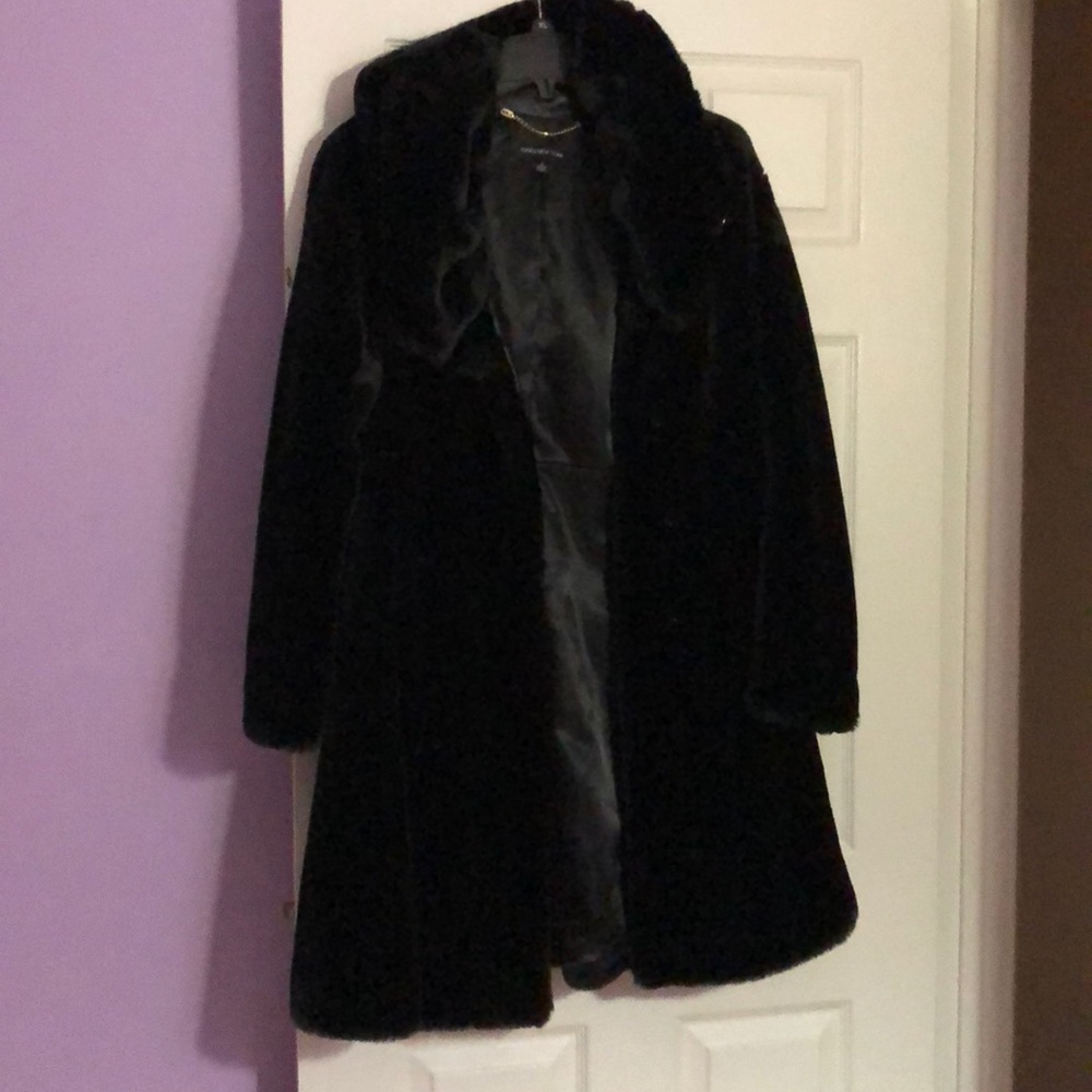 Jones New York small fur coat (not real fur)